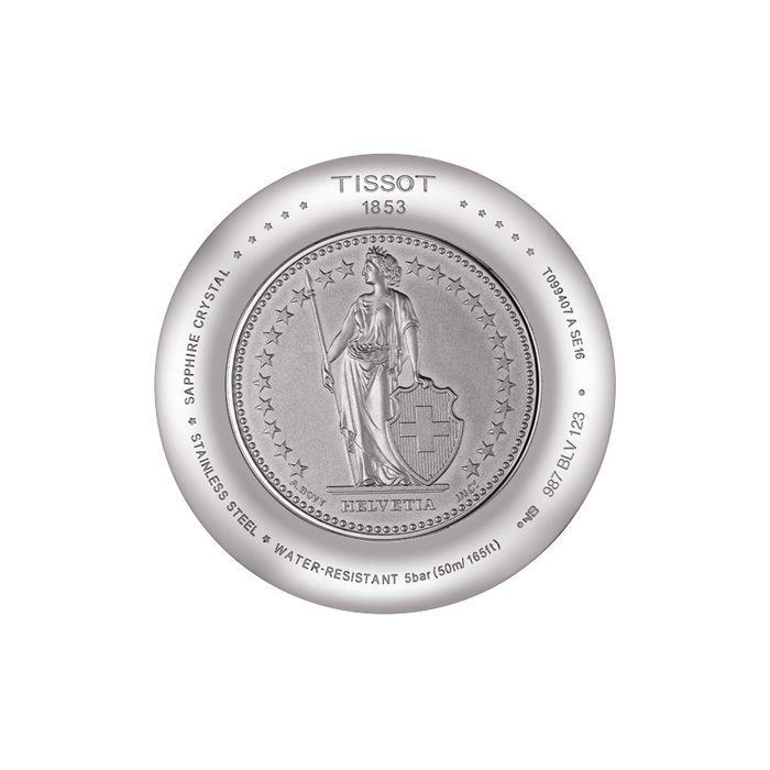 TISSOT T099.407.22.038.01 CHEMIN DES TOURELLES HELVETIC PRIDE