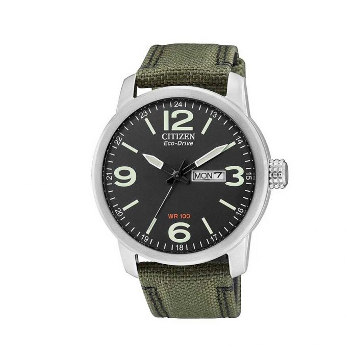 CITIZEN Men's Stainless Steel Eco-Drive Casual Watch BM8470-11EE