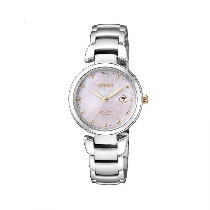 CITIZEN Super Titanium Eco-Drive Ladies Watch EW2506-81Y